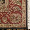 9'1x12'2 Black/Red Fine Hand Knotted Jaipur - Image 3