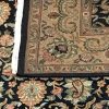 8'1 x 10'5 Black/Black Jaipur Wool Hand Knotted - Image 3